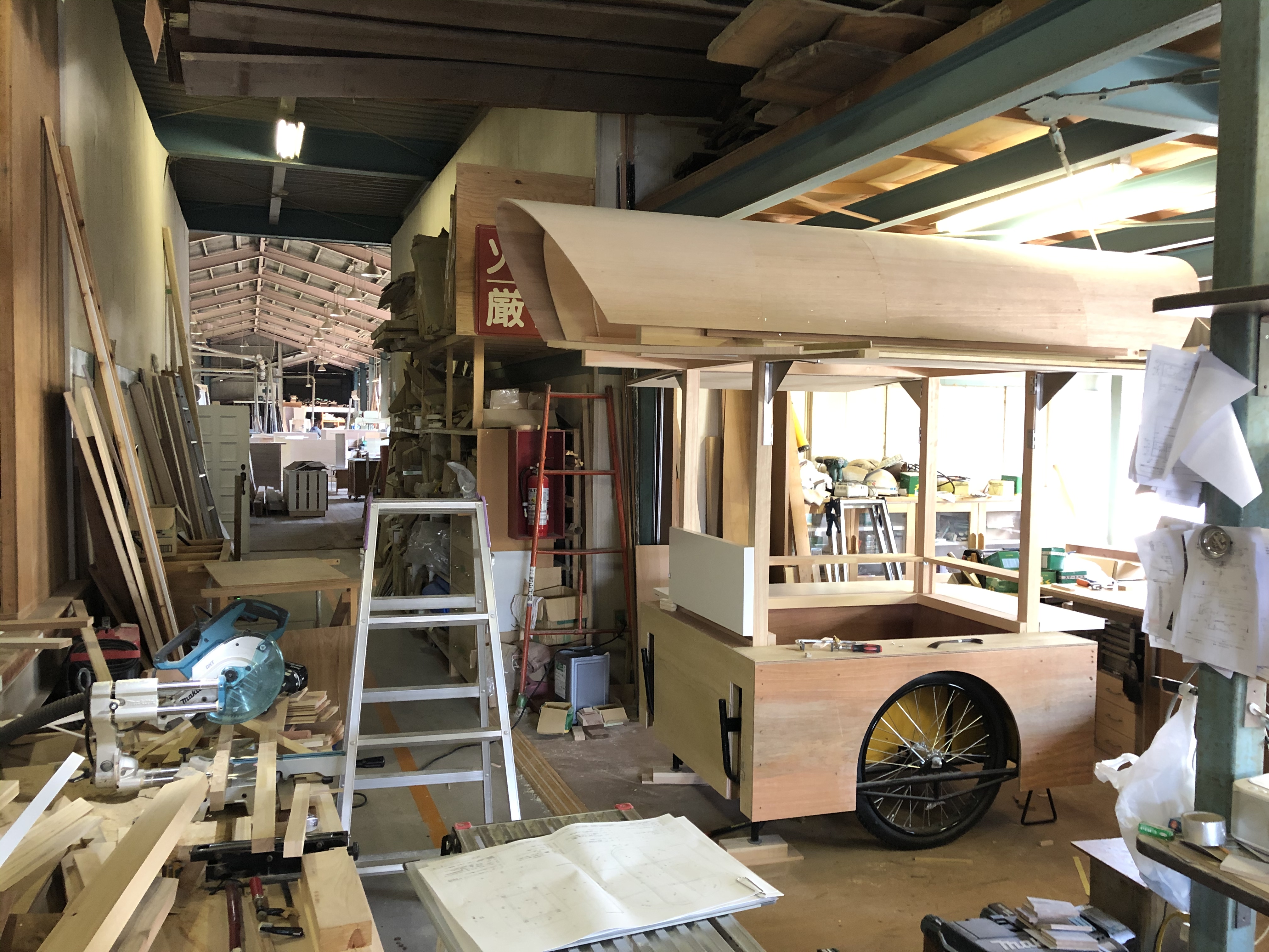屋台計画／試作立会い01 | BLOG | 福岡の設計事務所 松本健志_建築設計